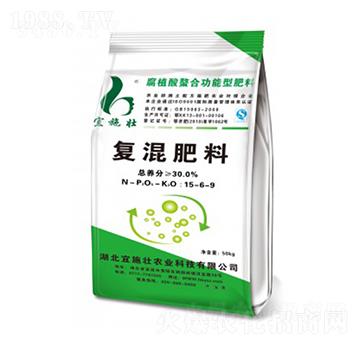 30%氯化鉀復(fù)混肥15-6-9-宜施壯