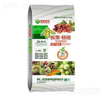 板栗、核桃專用肥料26-6-6-美盛金瑞