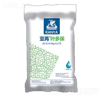 亞苒葉多保26-15-9+Mg+Ca+TE 亞苒國際