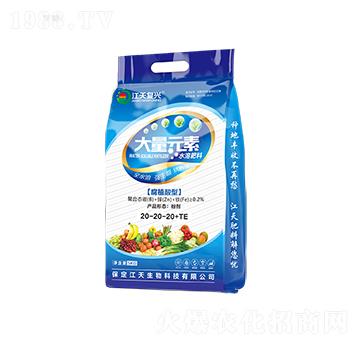 腐殖酸型大量元素水溶肥20-20-20+TE-江天生物