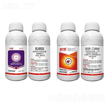 5%虱螨脲（含柑橘紅蜘蛛專用助劑）+45%聯(lián)肼·乙螨唑-寧缺+迪卡威-科利農(nóng)