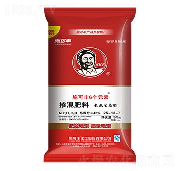 6個(gè)元素?fù)交旆柿?5-13-7（50kg）-施可豐