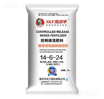 控釋摻混肥料14-6-24-施可豐