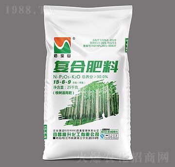 25kg桉樹適用復(fù)合肥料（氯）15-6-9-石寶山-富升化工