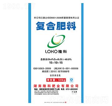 隆科牌復合肥15-10-15-隆科農(nóng)資