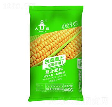 玉米專(zhuān)用復(fù)合肥料26-6-10-臺(tái)灣青上-青上化肥