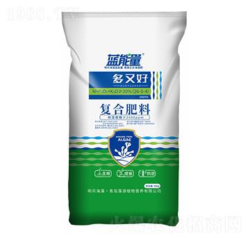 多又好復合肥料26-0-4-藍能量-藻源植物