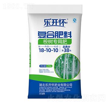 桉樹專用復合肥料18-10-18+TE-樂開懷