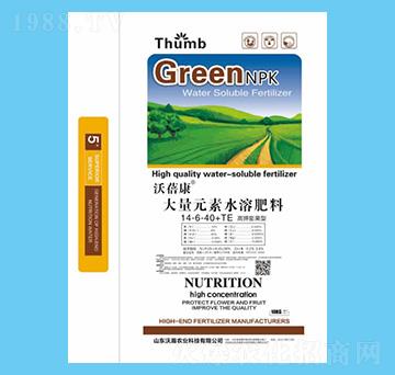 高鉀膨果型大量元素水溶肥料14-6-40+TE-沃蓓康-沃瀚農業(yè)