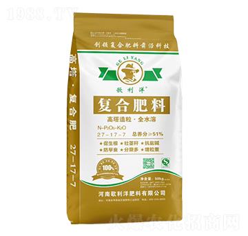 高塔造粒·全水溶復(fù)合肥料27-17-7-歌利洋