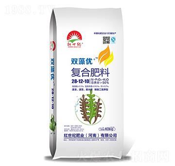 雙藻優(yōu)+復合肥料28-12-10-紅世紀