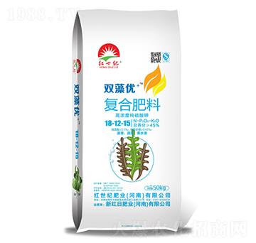雙藻優(yōu)+復(fù)合肥料18-12-15-紅世紀(jì)