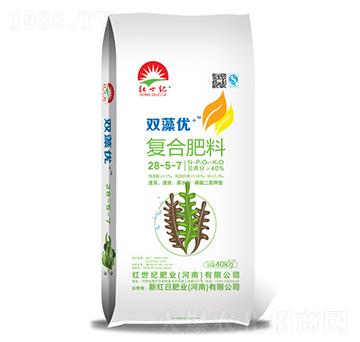 雙藻優(yōu)+復(fù)合肥料28-5-7-紅世紀(jì)